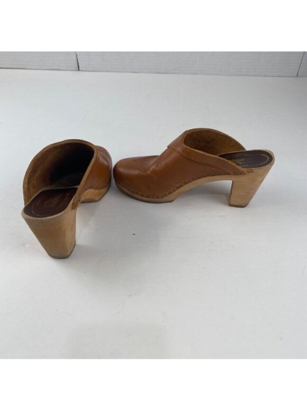 Designed by Skandals sandals women’s brown Leather size 36 shoes used - Picture 4 of 14
